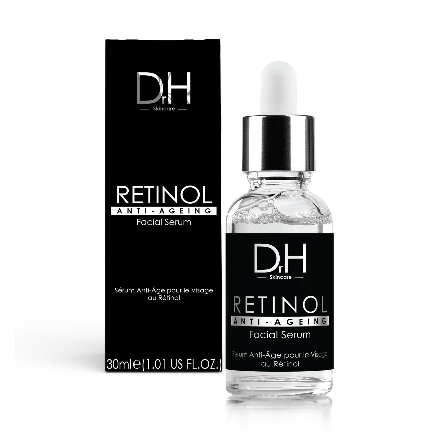 Retinol Anti-Ageing Night Moisturiser 60ml + Anti-Ageing Retinol Facial Serum 30ml