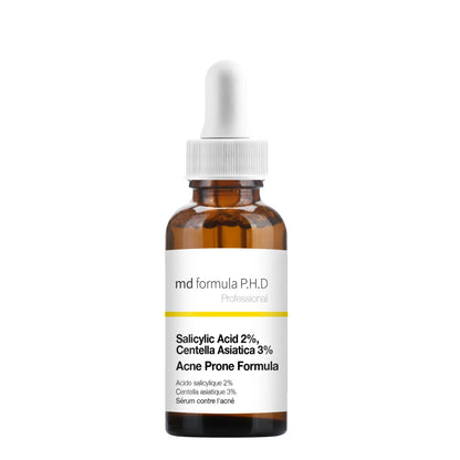 Acne Prone Serum Salicylic Acid 2%, Centella Asiatica 3% 30ml