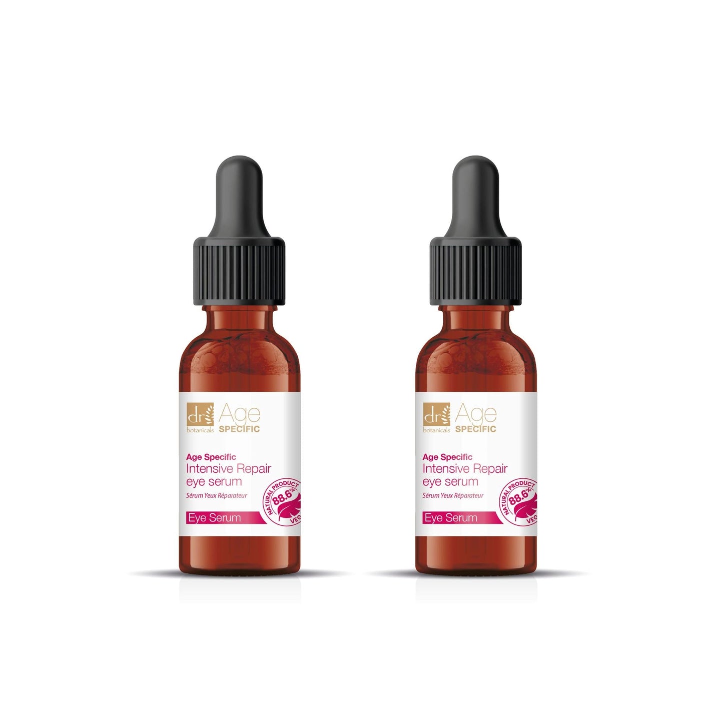 Dr Botanicals Age Specific Intensive Repair Eye Serum 15ml Twin Value Savings Pack - skinChemists