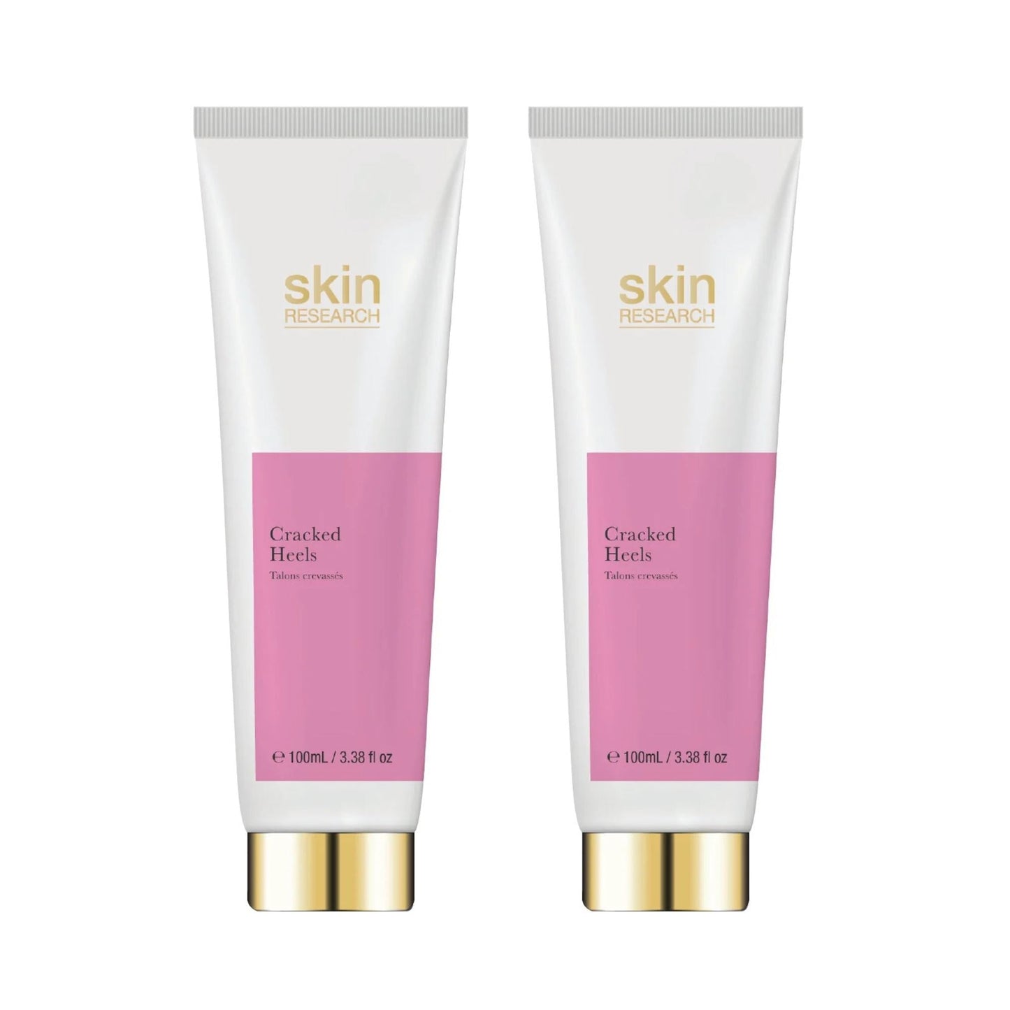 Skin Research Cracked Heels 100ml Twin Value Savings Pack - skinChemists