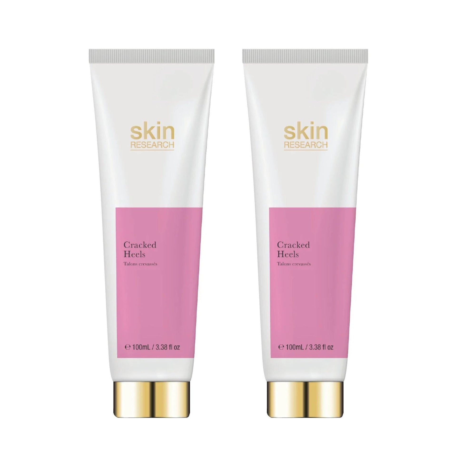 Skin Research Cracked Heels 100ml Twin Value Savings Pack - skinChemists