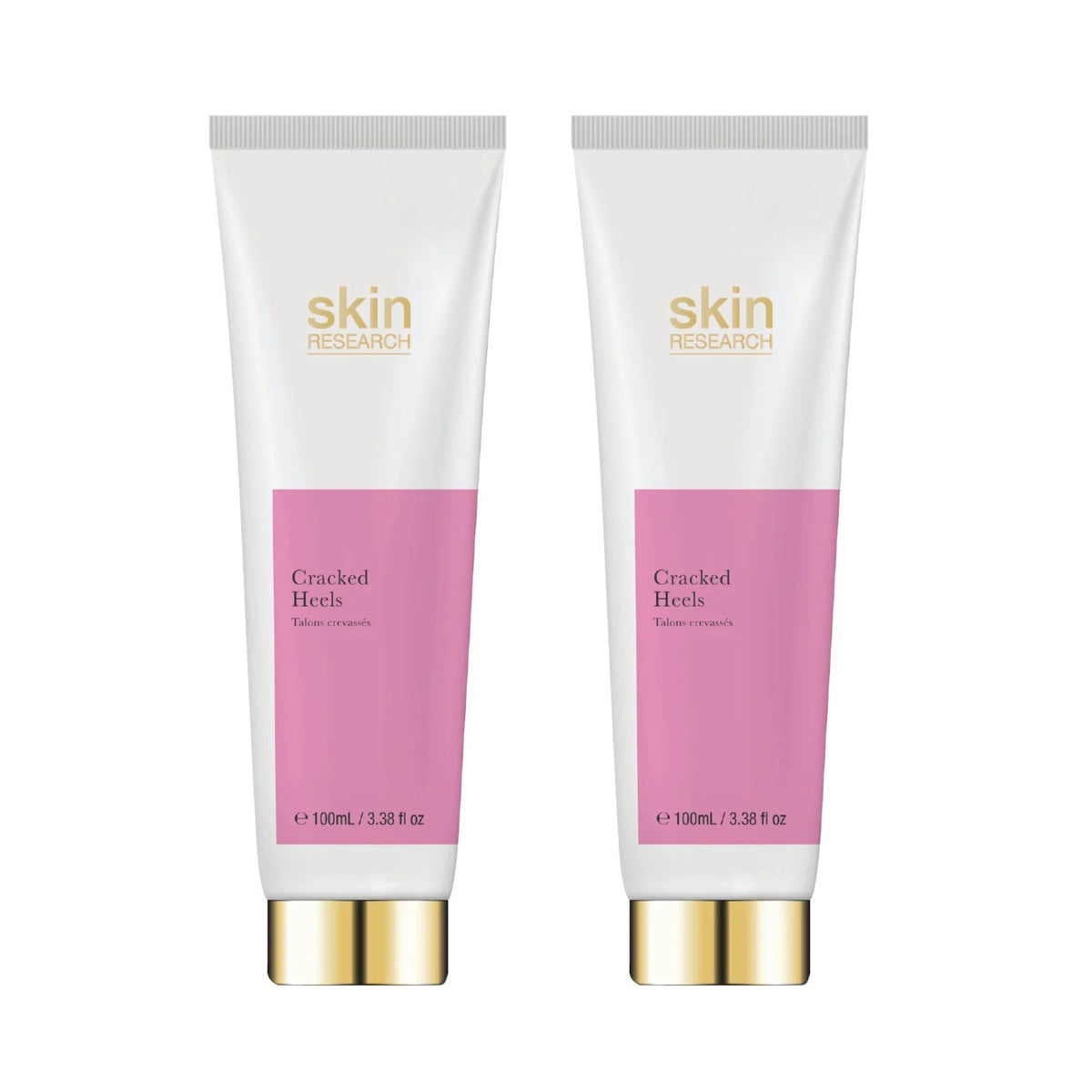 Skin Research Cracked Heels 100ml Twin Value Savings Pack - skinChemists