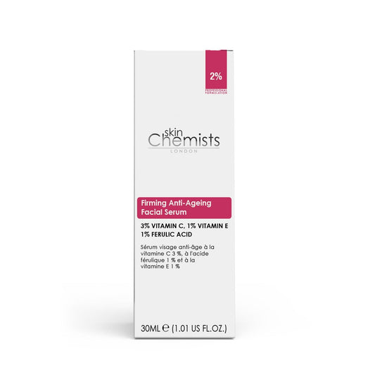 Anti-Ageing Vitamin C 3%, Ferulic Acid 1%, Vitamin E 1% Facial Serum 30ml