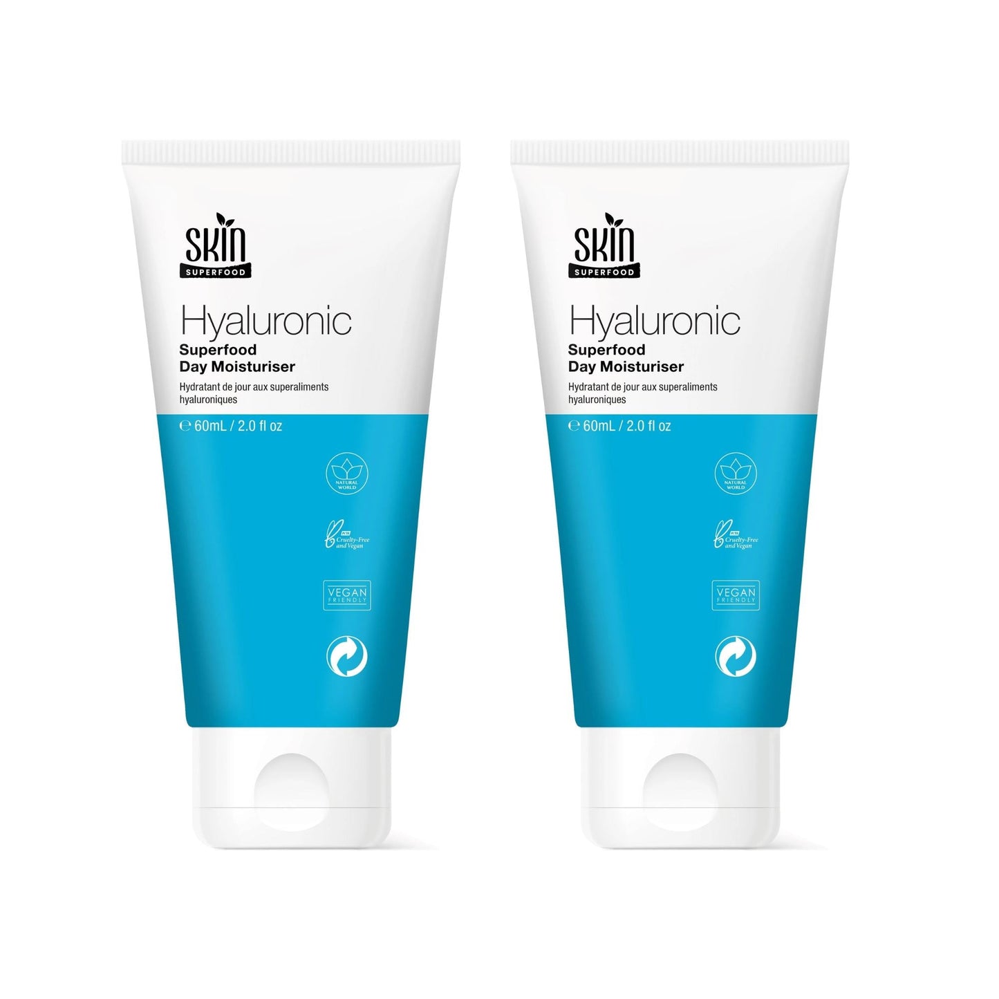 Skin Superfood Hyaluronic Superfood Day Moisturiser 60ml Twin Value Savings Pack - skinChemists