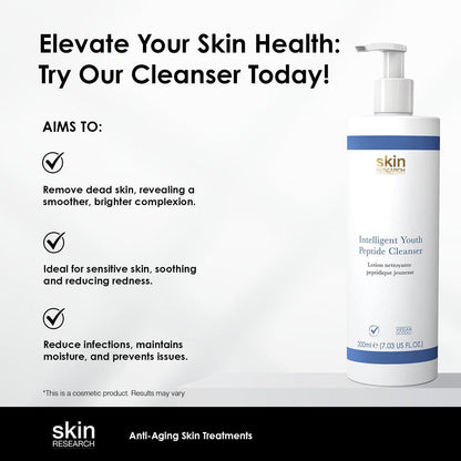 Youth Peptide Cleanser 200ml - skinChemists
