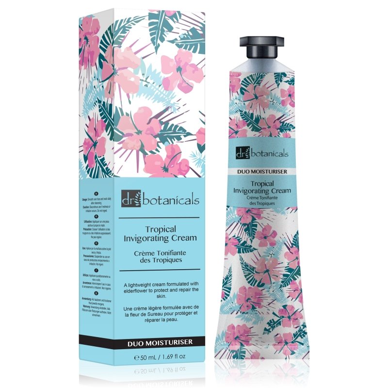 " K2 DB Flower blossom collection : Moroccan rose summer duo cream 50ml + Tropical Invigoration Duo cream 50ml" - Dr Botanicals