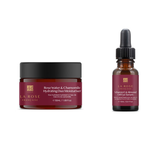 Anti-Ageing La Rose Française Duo Moisturiser & Eye Serum Kit