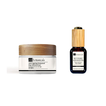 Anti-Ageing  Plant-Based Moisturiser & Facial Oil Kit - skinChemists