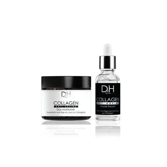 Anti-Ageing Collagen Facial Serum 30ml + Collagen Anti-Ageing Day Moisturiser 60ml