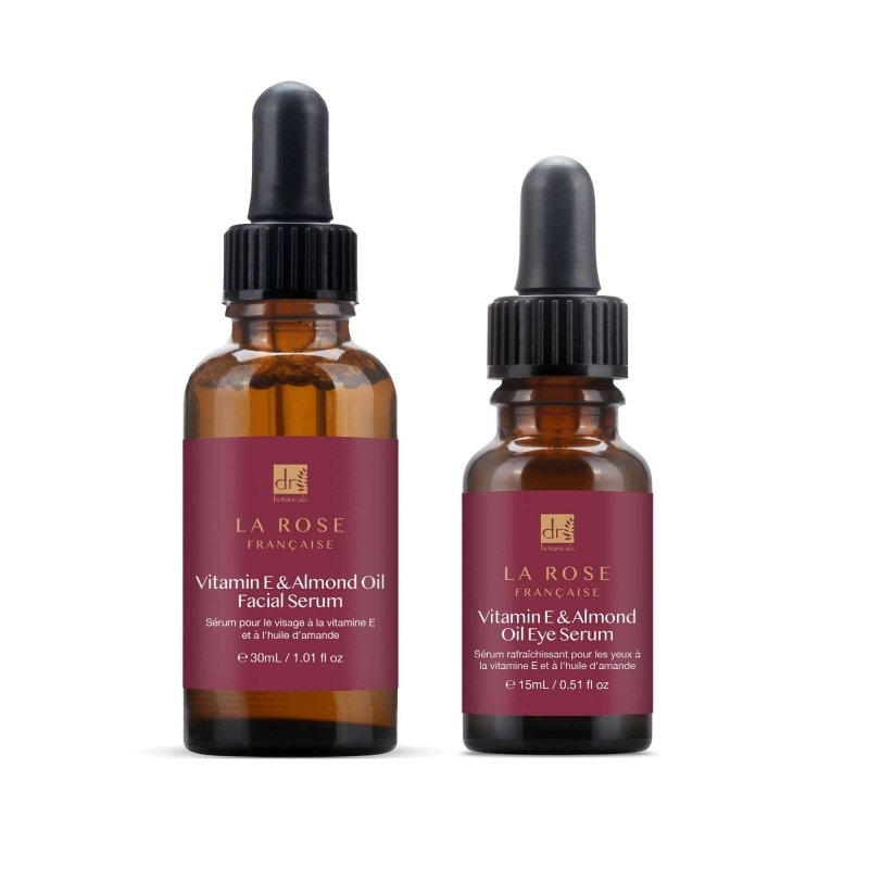 La Rose Francaise Face Serum & Eye Serum Kit - Dr Botanicals