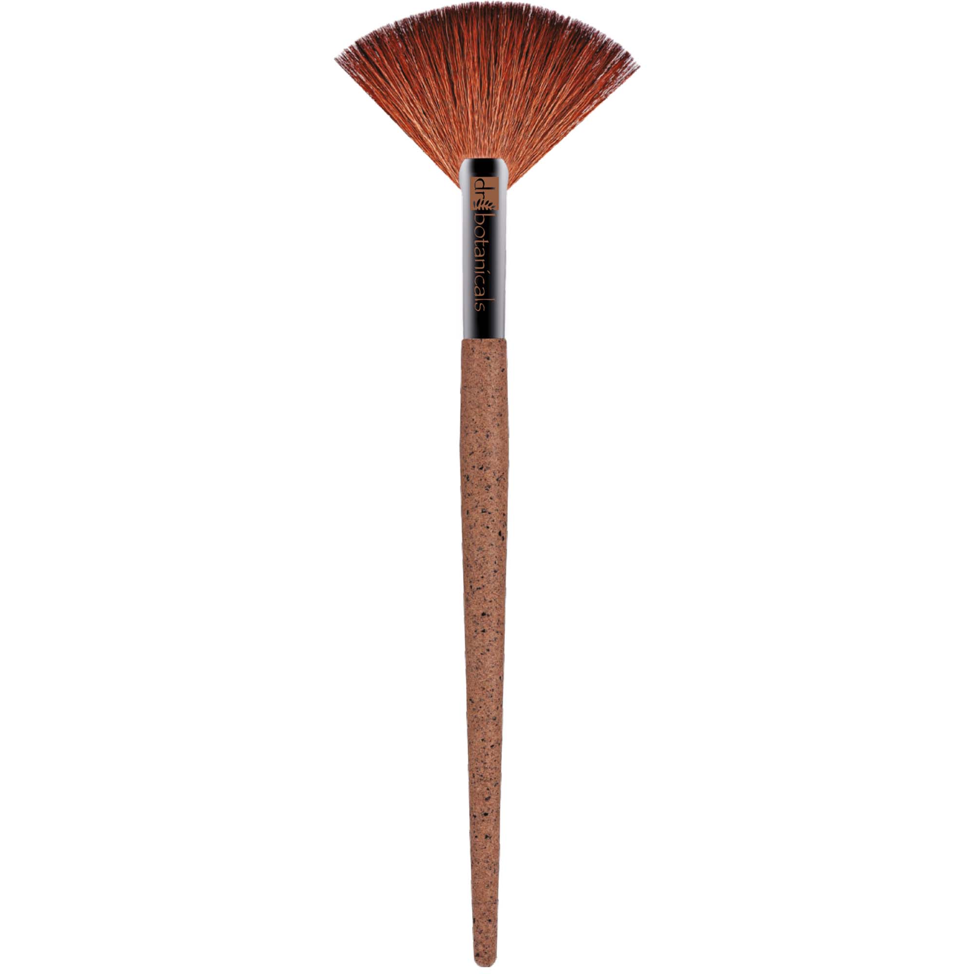 Dr Botanicals Coffee Ground Fan Brush Twin Value Savings Pack