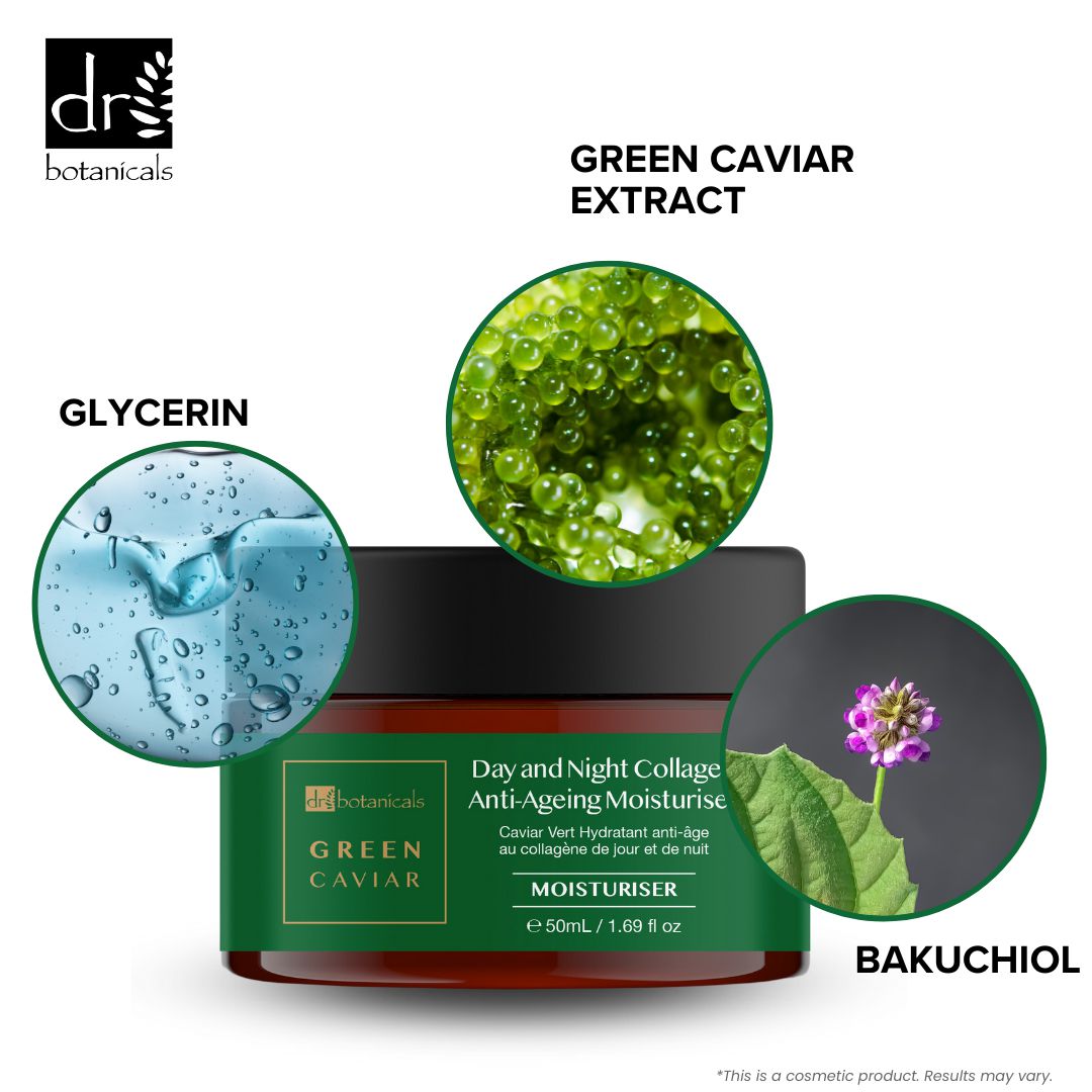 Green Caviar Day & Night Anti-Ageing Moisturiser 50ml x 2 Duo Pack