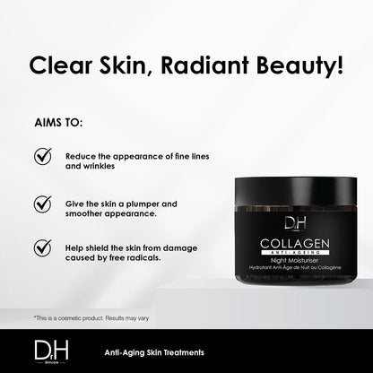 Collagen Anti-Ageing Night Moisturiser 60ml