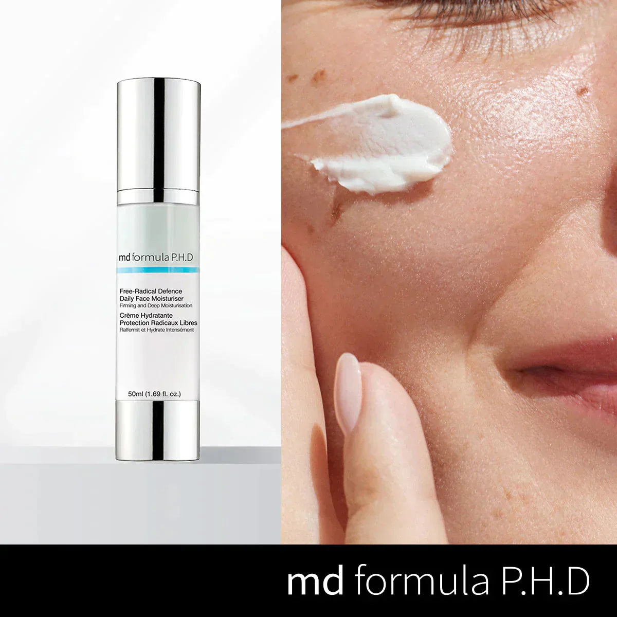 MD Formula Free Radical Defence Daily Moisturiser 50ml Twin Value Savings Pack - skinChemists