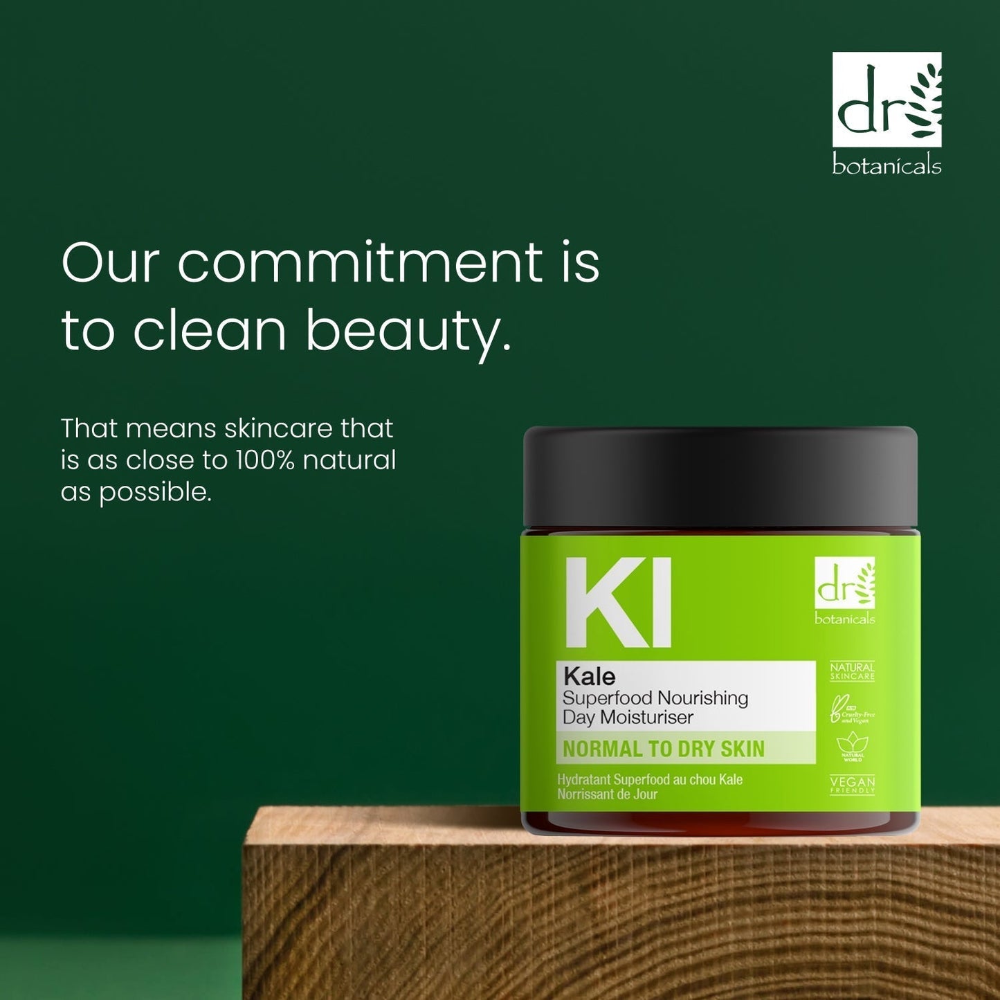 Kale Superfood Nourishing Day Moisturiser 60ml