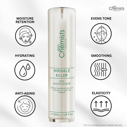 Anti-Ageing Wrinkle Killer 1% Syn-Ake Day Moisturiser 50ml