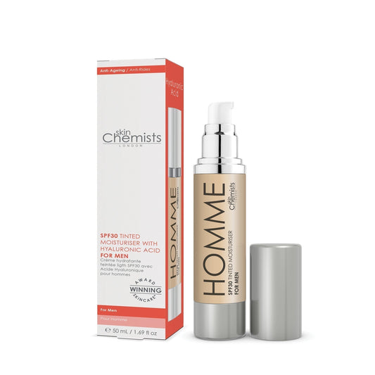 Men's Tinted Light Moisturiser SPF 30 50ml