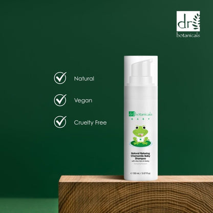 Natural Relaxing Chamomile Baby Shampoo 150ml - skinChemists