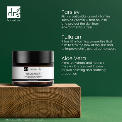 DB108 Dr Botanicals Parsley Age Refresh Day Moisturiser 50ml