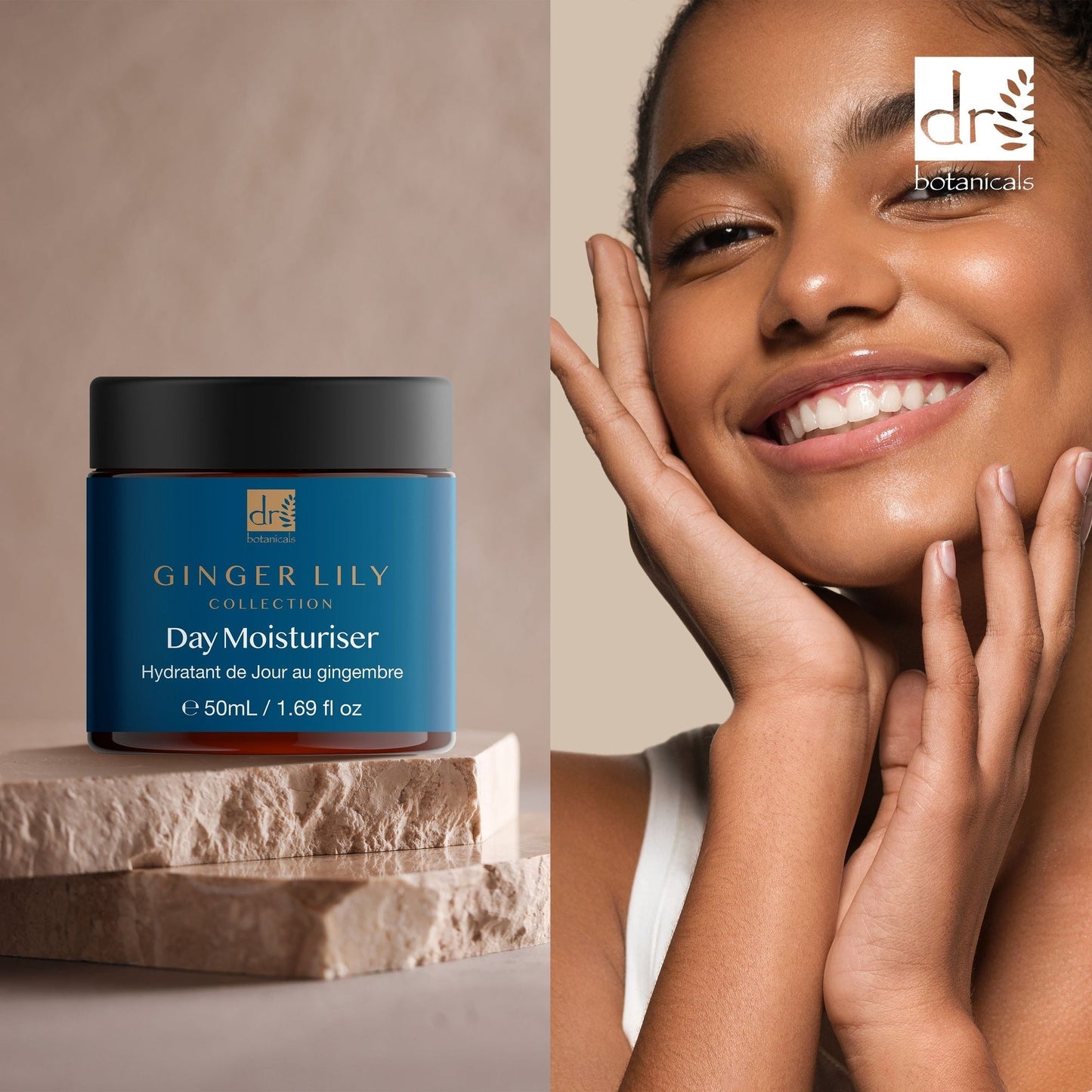 DB271 Dr Botanicals Gingerlily Day Moisturiser 50ml