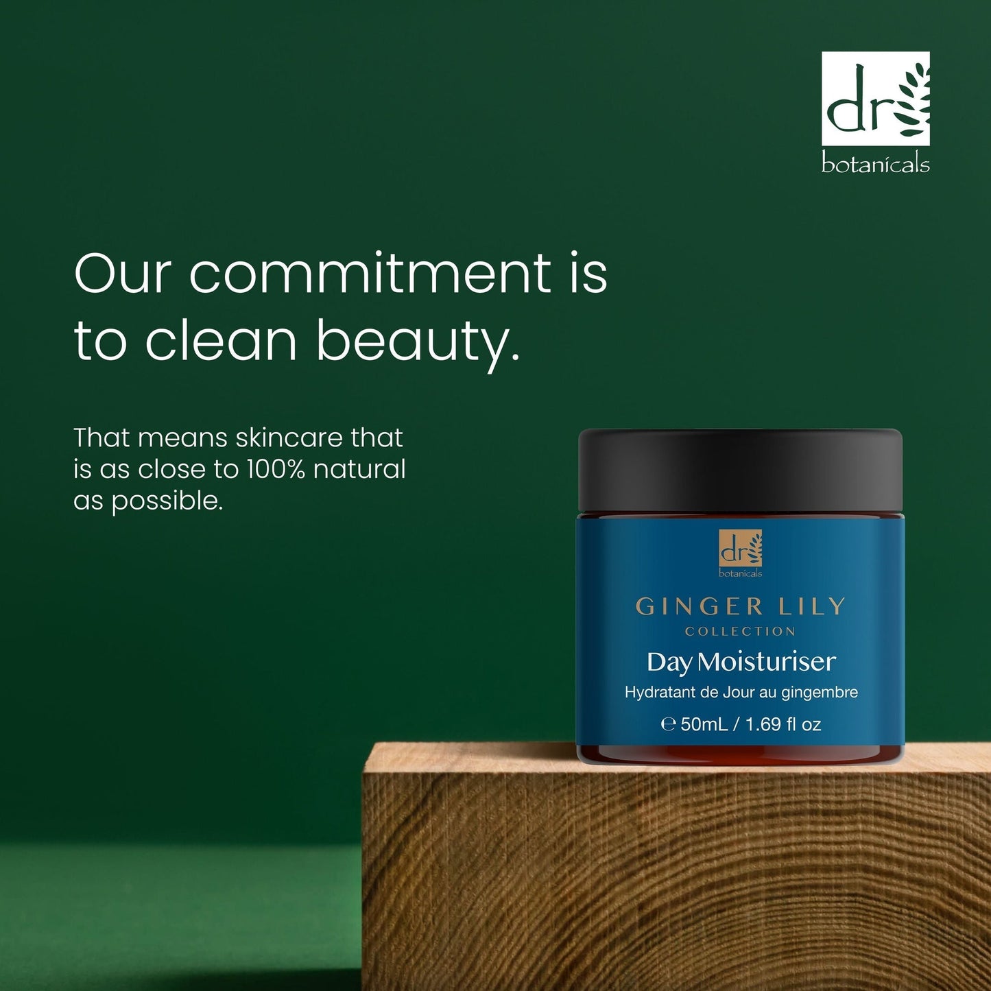 DB271 Dr Botanicals Gingerlily Day Moisturiser 50ml