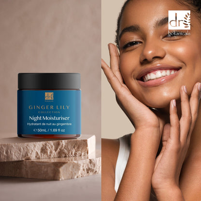 DB272 Dr Botanicals Gingerlily Night Moisturiser 50ml