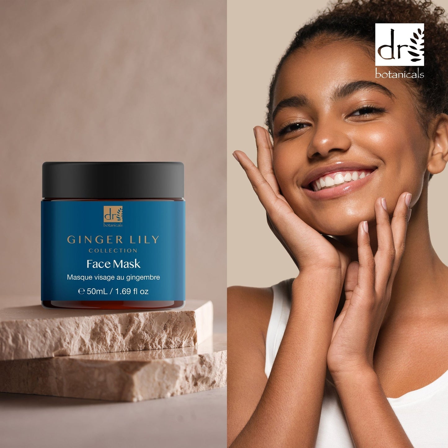 DB274 Dr Botanicals Gingerlily Mask 50ml