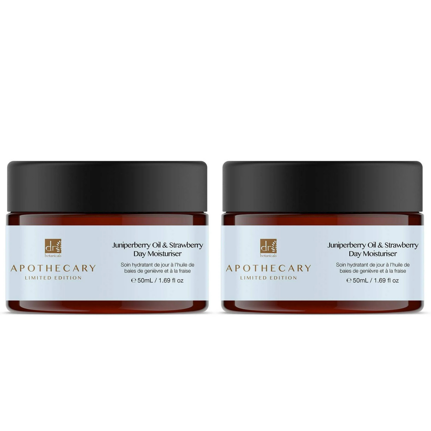 Juniperberry Oil & Strawberry Day Moisturiser 50ml Twin Value Savings Pack