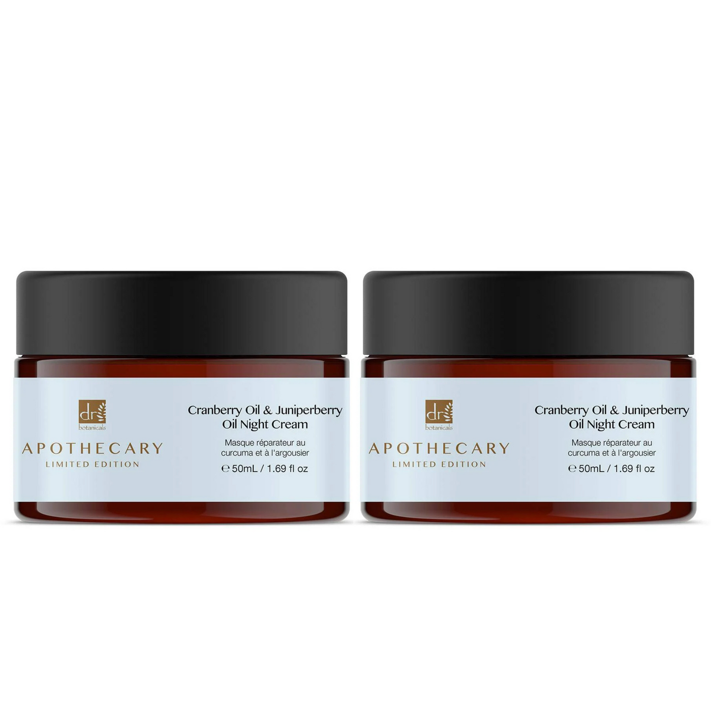 Cranberry Oil & Juniperberry Oil Night Cream 50ml Twin Value Savings Pack