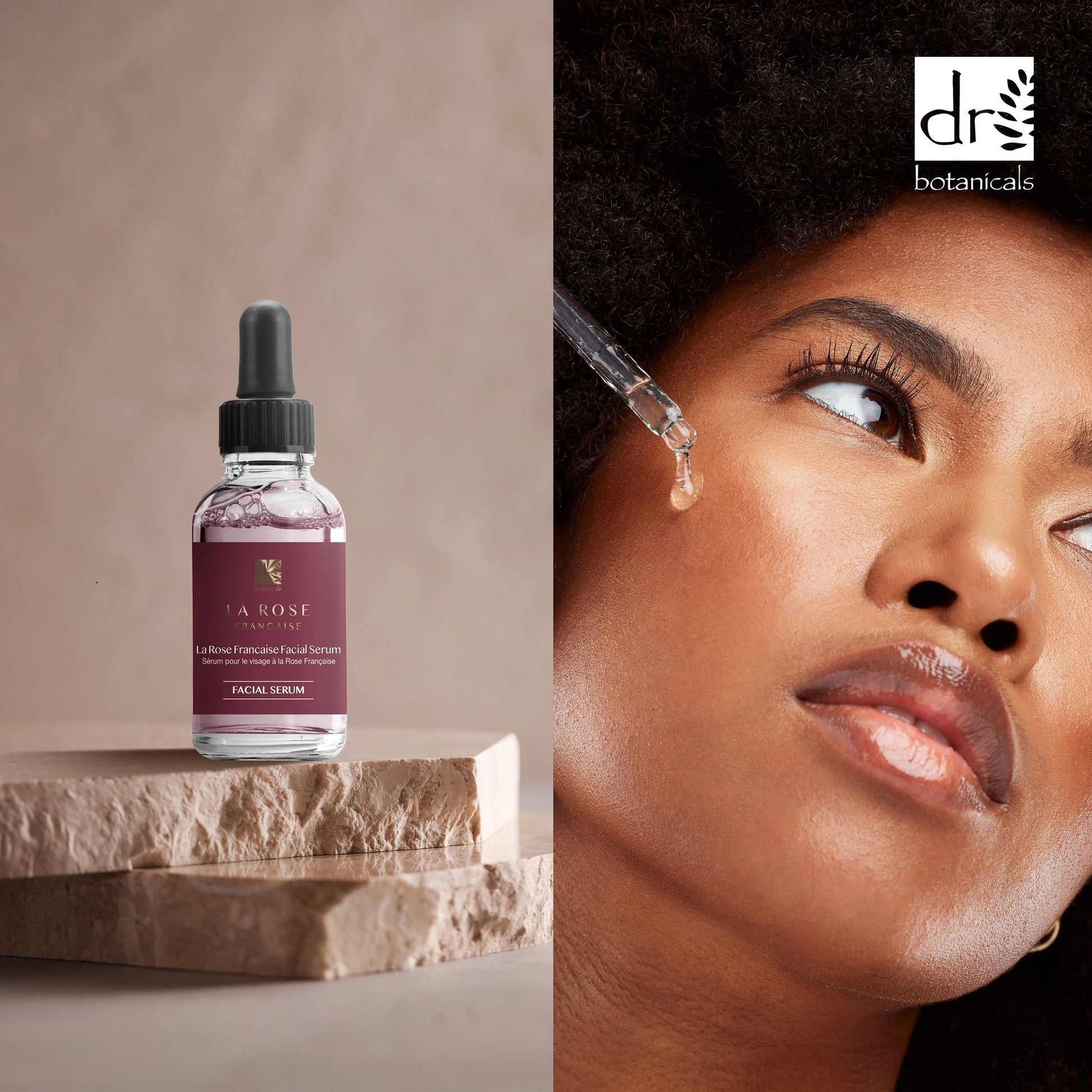 DB314 Dr Botanicals La Rose Française Facial Serum 30ml