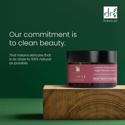 DB317 Dr Botanicals La Rose Française Night Moisturiser 50ml