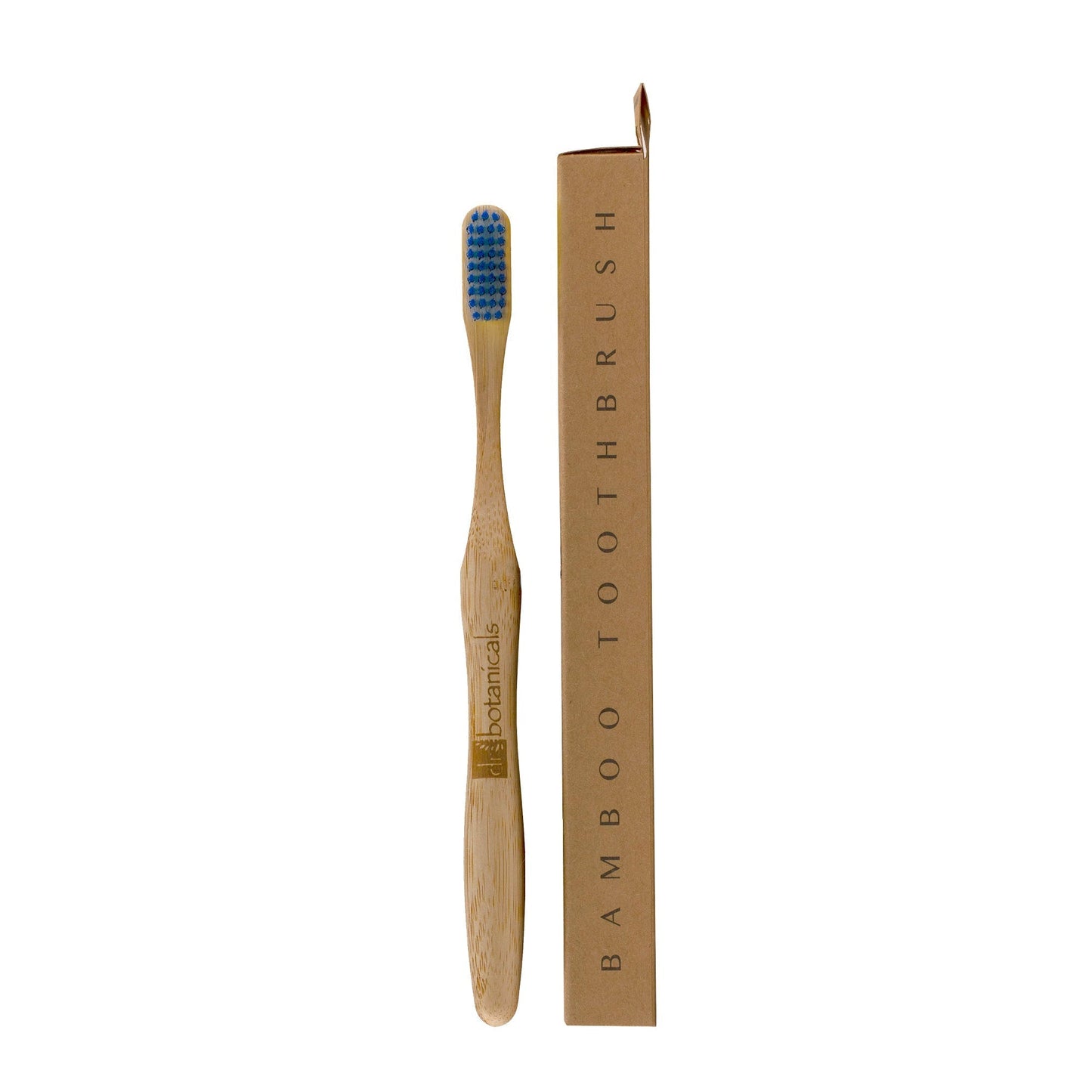 DB346 Dr Botanicals Bamboo Toothbrush Blue