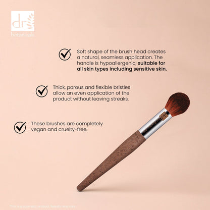DB395 Dr Botanicals Coffee Ground Illuminating Brush