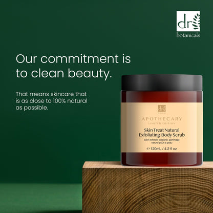 DB401 Dr Botanicals Skin Treat Natural Exfoliating Body Scrub 120ml
