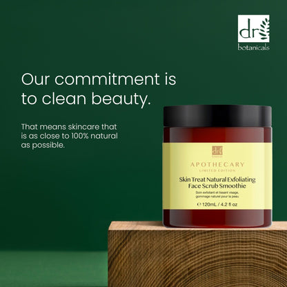 DB402 Dr Botanicals Skin Treat Natural Exfoliating Face Scrub Smoothie 120ml