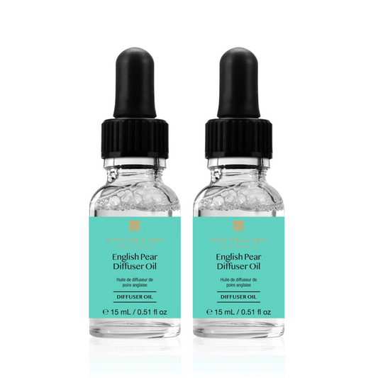 Happy & Cheerful English Pear Diffuser Oil 15ml Twin Value Savings Pack