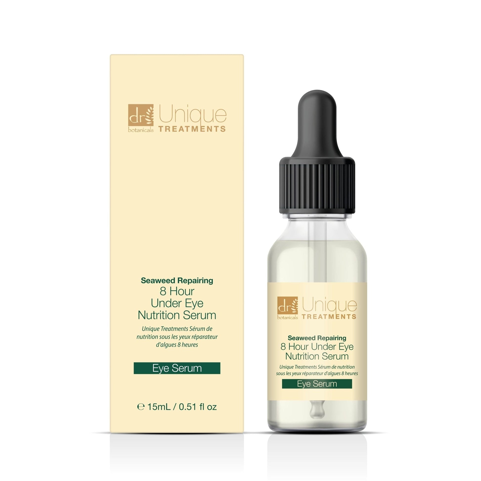 DB486 Dr Botanicals Unique Treatments Seaweed Repairing 8 Hour Under Eye Nutrition Serum 15ml