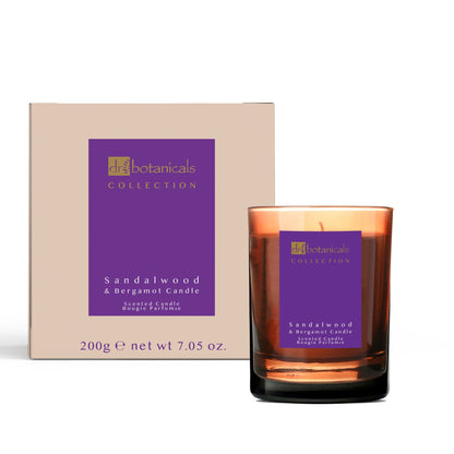 DB529 Dr Botanicals Sadalwood Bergamont Candle 200g