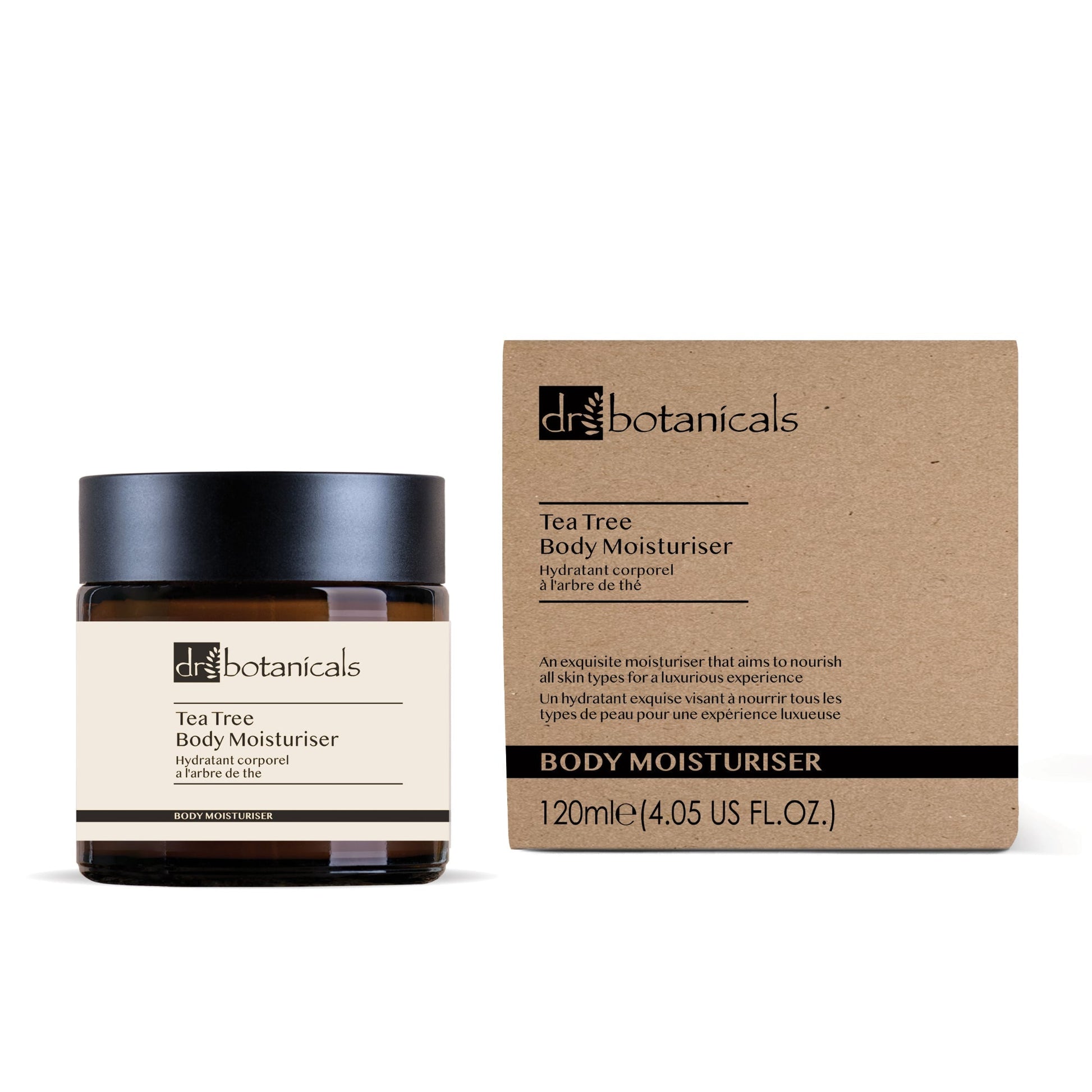 DB531 Dr Botanicals Eucalyptus & Tea Tree Body Moisturiser 120ml