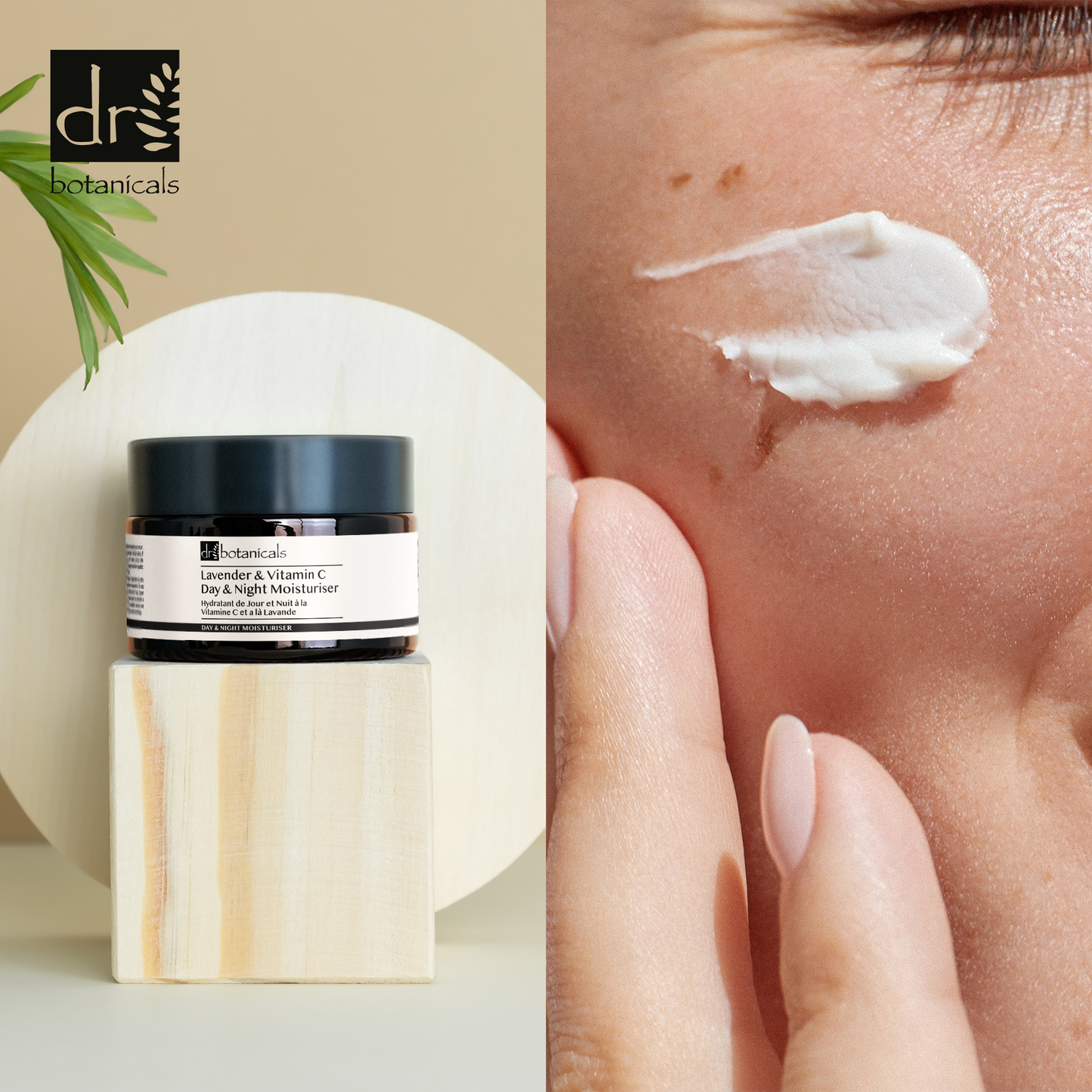 DB534 Dr Botanicals Lavender & Vitamin C Day & Night Moisturiser 50ml