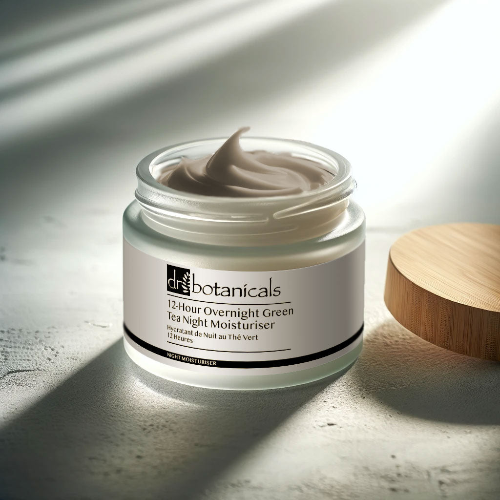 DB537 Dr Botanicals 12-Hour Overnight Green Tea Night Moisturiser 50ml