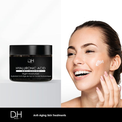 DRH105 Dr H Hyaluronic Acid Anti-Ageing Night Moisturiser 60ml