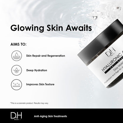 DRH109 Dr H Hyaluronic Acid Anti-Ageing Day Moisturiser 60ml