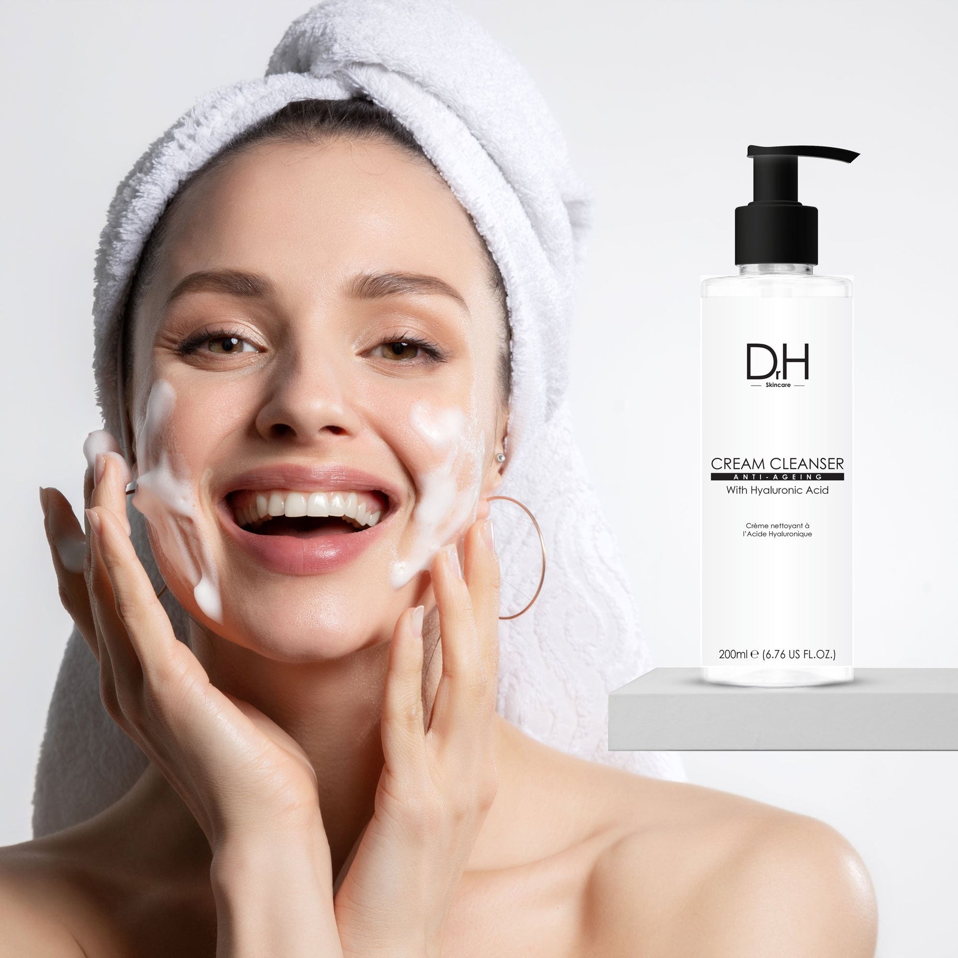 DRH165 Dr H Cream Cleanser with Hyaluronic Acid 200ml