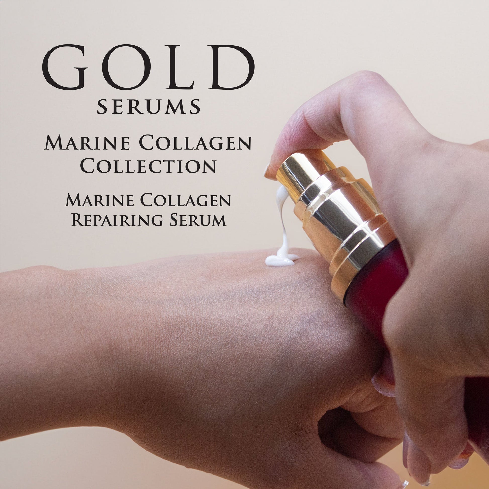 GS057 Gold Serums Marine Collagen Repairing Serum 30ml