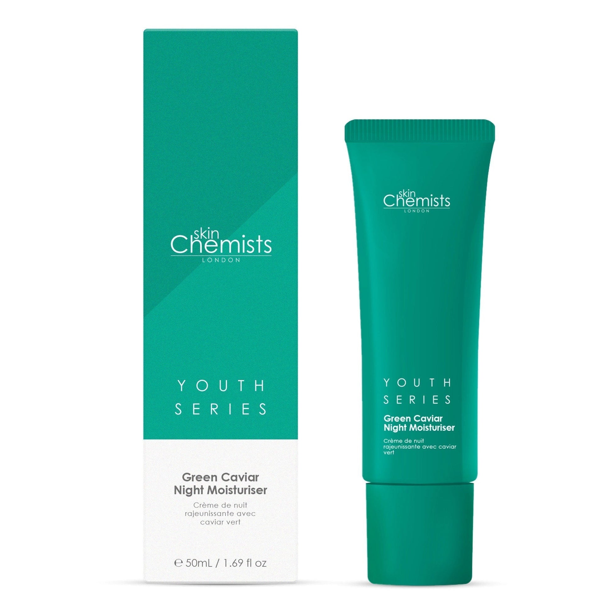 HSC014 skinChemists Youth Series Green Caviar Night Moisturiser 50ml