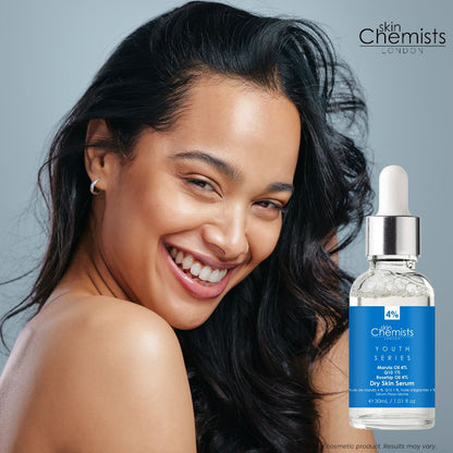 HSC028 skinChemists Youth Series Dry Skin Serum Marula Oil 4%, Q10 1%, Rosehip Oil 4% 30ml