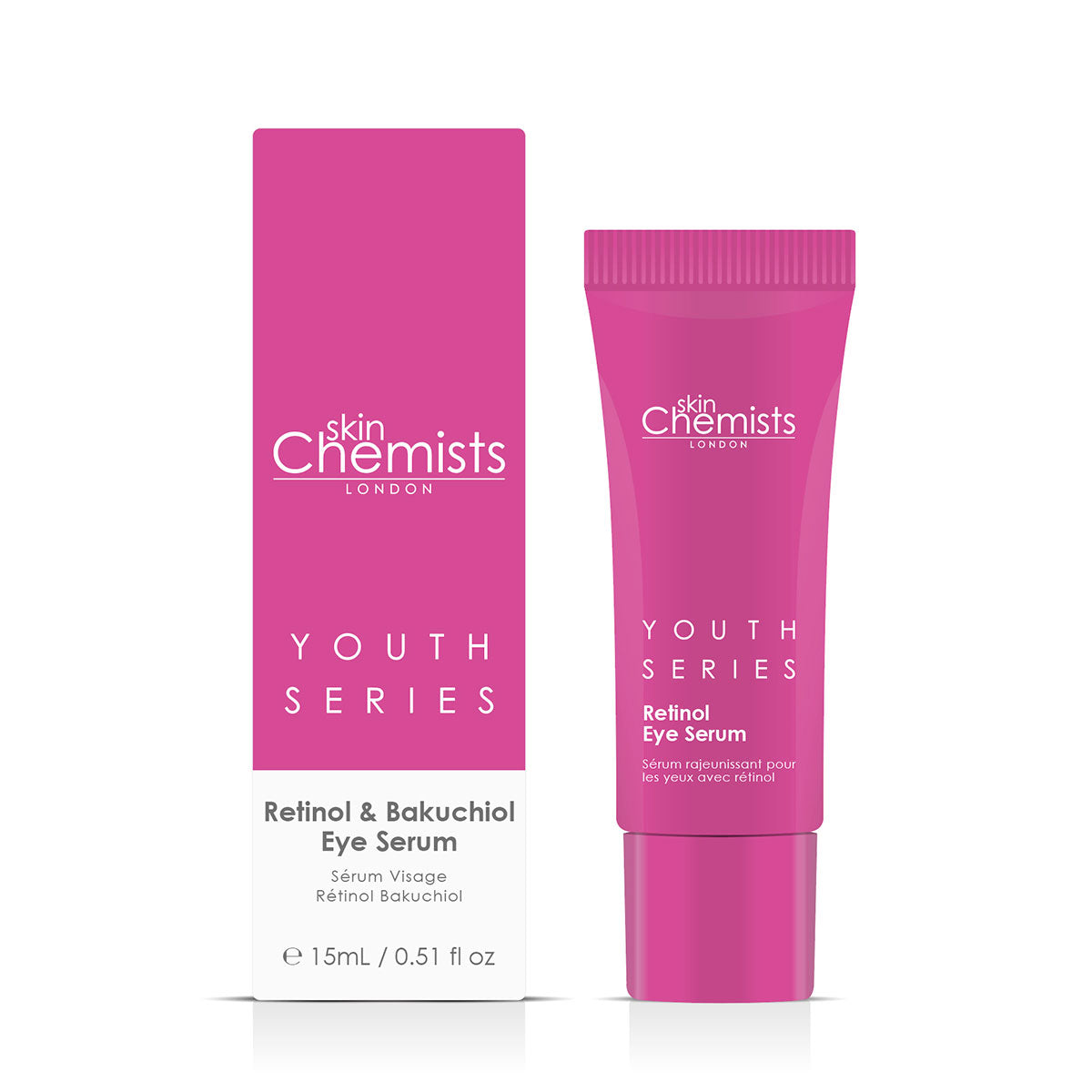 HSC029 skinChemists Youth Series Retinol & Bakuchiol Eye Serum 15ml