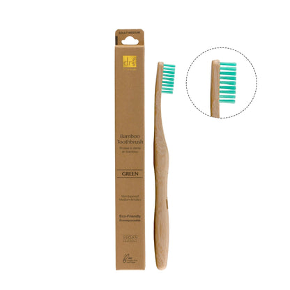 KDB1011 Dr Botanicals Pastel Bamboo Toothbrush Kit