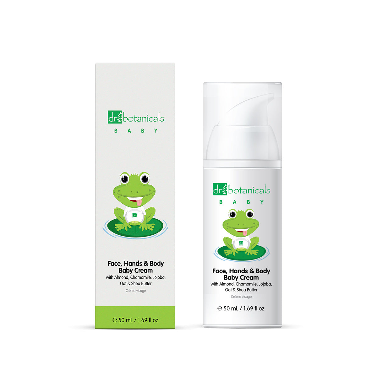 KDB1019 Dr Botanicals Baby Bubble Bath & Cream Kit